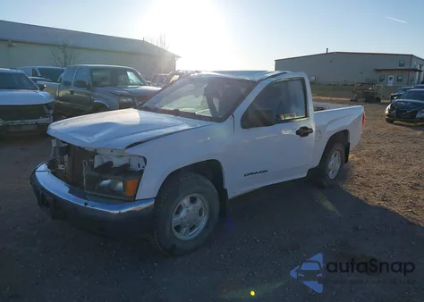 2005 GMC Canyon Sl from USA, damaged, VIN 1GTCS148658292517